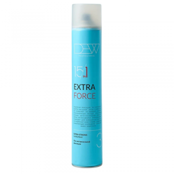 Лак для волос экстрасильной фиксации DEW PROFESSIONAL Extra FORCE 500мл